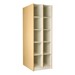 Medium Instrument Lockers w/o Doors - 10 Compartments (12 1/4" W x 37 7/8" D x 15" H)